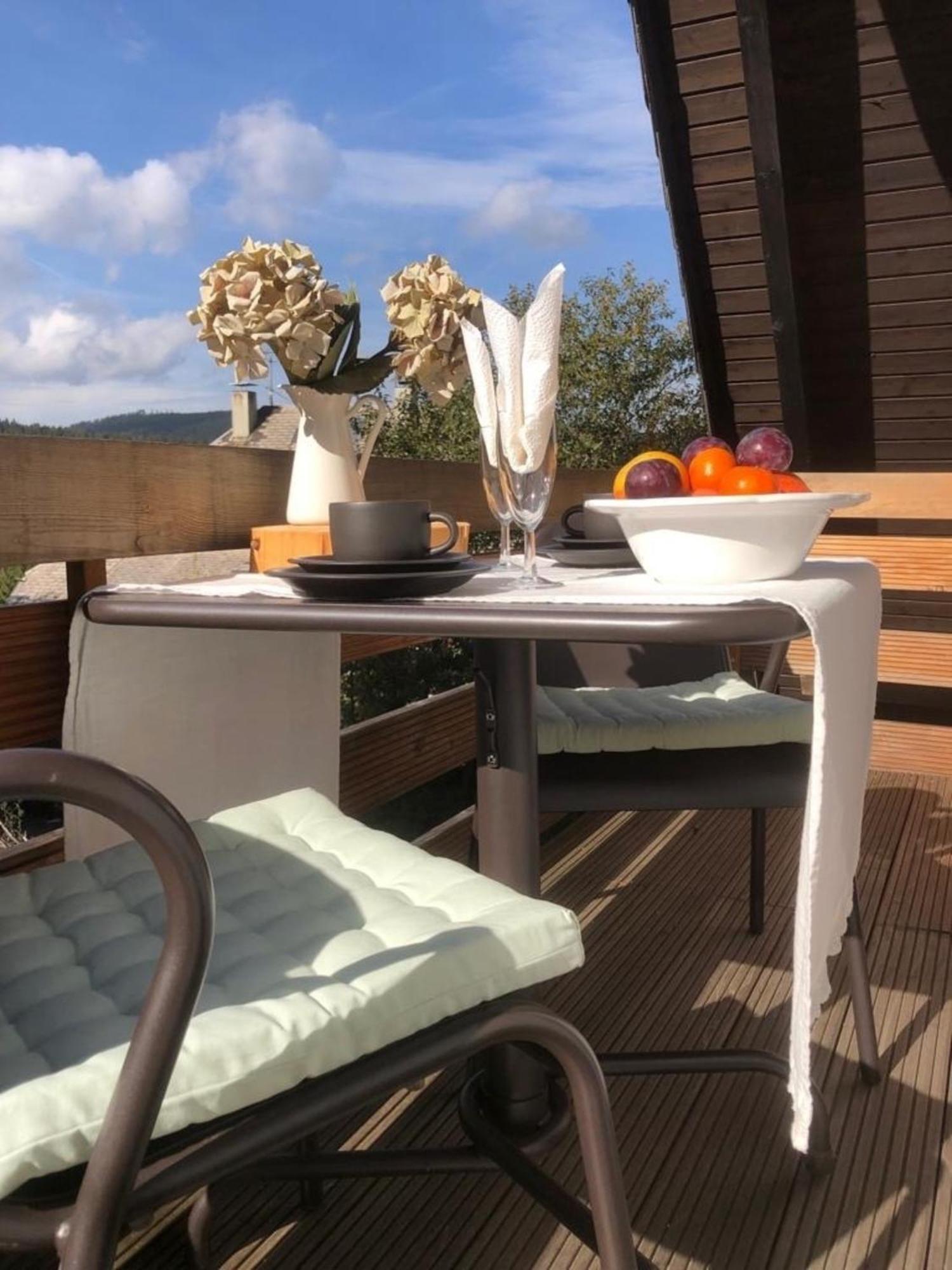 Ferienwohnung Seeblick Nr 4 2-Zimmer, Baerental, Feldberg Rotwasser Exterior foto